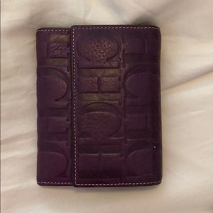 Carolina Herrera purple - like new- wallet